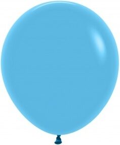 Шар (18''/46 см) Голубой (040), пастель, 25 шт.